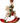 20" Resin Royal Jeweled Nutcracker Rocking Horse