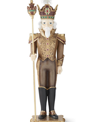 65" Jeweled Soldier with Staff (Not Eligible for Shipping)