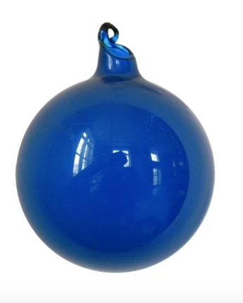 180mm Blue Bubblegum Glass Ball