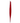 12" Red Bubblegum Glass Elliptical Finial