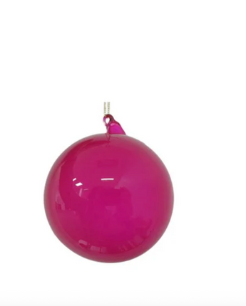 150mm Fuchsia Bubblegum Glass Ball