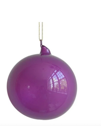 150mm Purple Bubblegum Glass Ball
