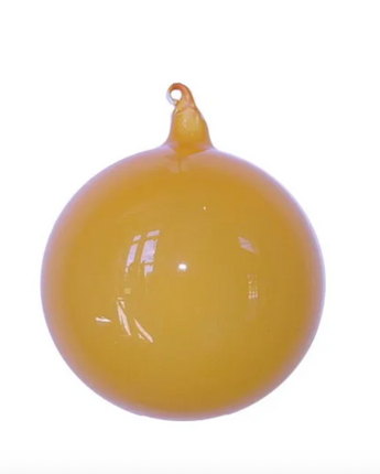 150mm Yellow Bubblegum Glass Ball