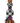 48" Glitter Halloween Ball Topiary