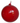 120mm Red Bubblegum Glass Ball