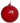 150mm Red Bubblegum Glass Ball