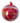 150mm Classic Red Pearl Glass Ball