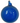 120mm Blue Bubblegum Glass Ball