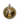 Metallic Gold Leaf Ball 150mm
