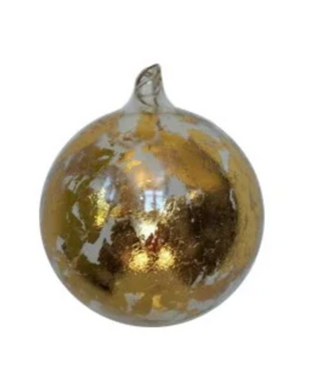 Metallic Gold Leaf Ball 150mm