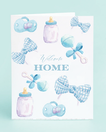Baby Toys "Welcome Home" Card