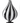 Black & White Striped Glass Finial (Sold Separately)