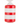 14.25" Red and White Candy Ornament (Sold Separately)
