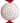 20" Red and White Candy Ornaments (Sold Separately)