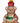 4" Glass Christmas Bear (Sold Separately)