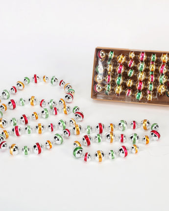 6' Stripe Ball Garland (Sold Separately)