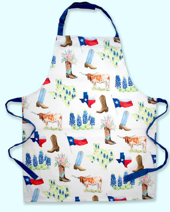 Texas Toile Apron