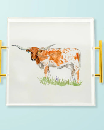 Longhorn Acrylic Tray