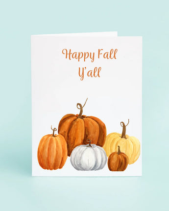 Happy Fall Y'all Card