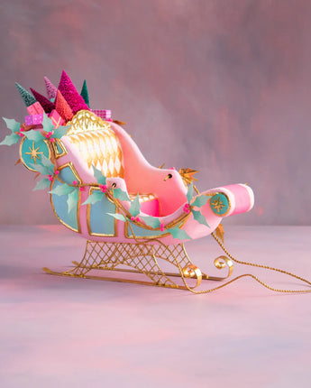 21" Parisian Sleigh Figurine