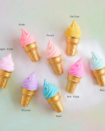 5.5" Ice Cream Cone Ornament (Sold Separately)