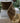 4" Bark Vintage French Velvet Ribbon