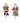 8" Santa Stocking Holder (Sold Separately)