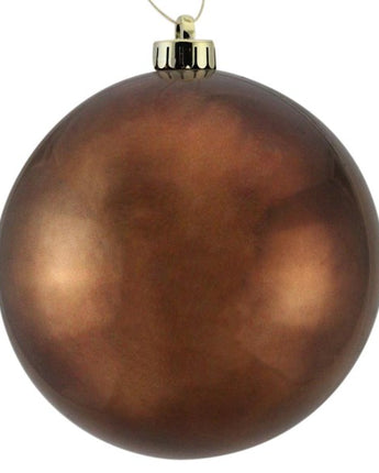 Shiny Chocolate Brown Smooth Ball (Sold Separately)