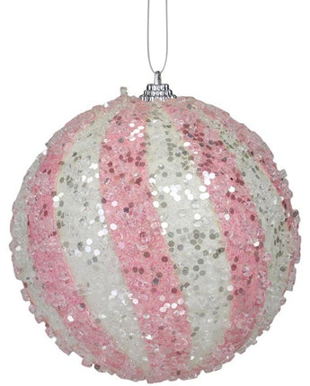 4.75" Swirl Glitter Ball