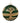 120mm Green Baroque Glass Ball
