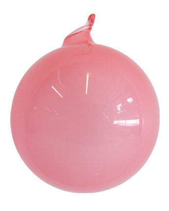 180mm Light Pink Bubblegum Glass Ball