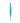 12" Denim Blue Elliptical Finial