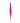 12" Fuchsia Bubblegum Glass Elliptical Finial