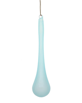 9" Turquoise Bubblegum Teardrop