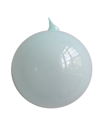 150mm Baby Blue Bubblegum Glass Ball
