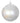 150mm Ivory Pearl Glass Ball
