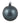 120mm Dark Blue Glass Beaded Ball