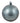 150mm Dark Blue Glass Beaded Ball