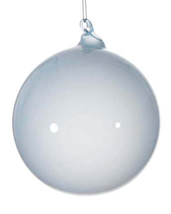 120mm Denim Blue Bubblegum Glass Ball