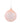 120mm Light Coral Bubblegum Glass Ball