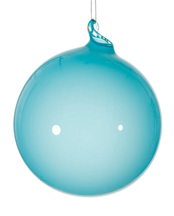 120mm Light Turquoise Bubblegum Glass Ball