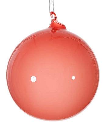 120mm Pomegranate Bubblegum Glass Ball