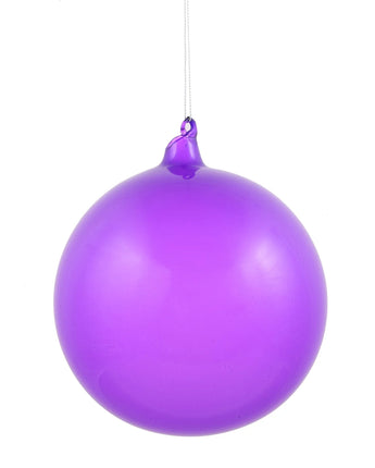 150mm Dark Lavender Bubblegum Glass Ball