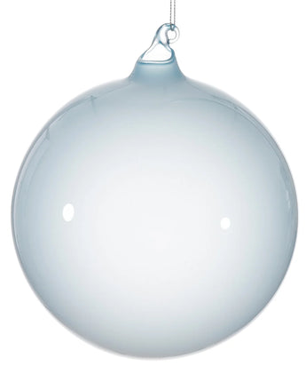 150mm Denim Blue Bubblegum Glass Ball