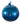 150mm Blue Pearl Glass Ball