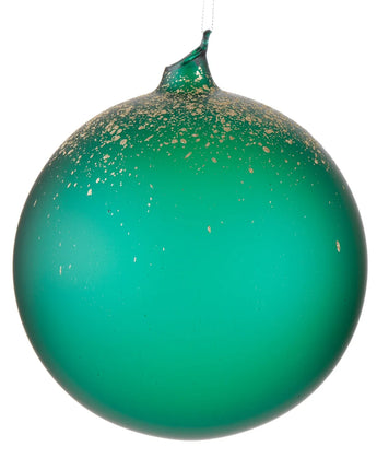 150mm Emerald Transparent Glass Ball