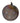 120mm Black Glass Beaded Ball
