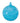 120mm Blue Glass Beaded Ball