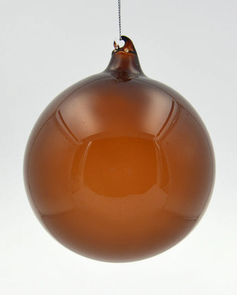 120mm Chocolate Bubblegum Glass Ball