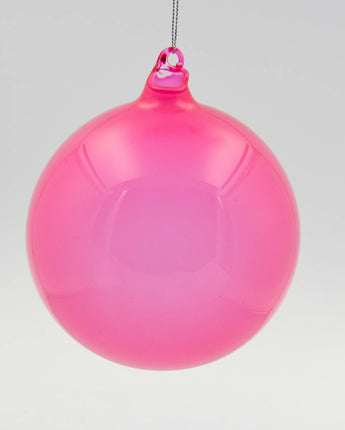 120mm Cherry Bubblegum Glass Ball